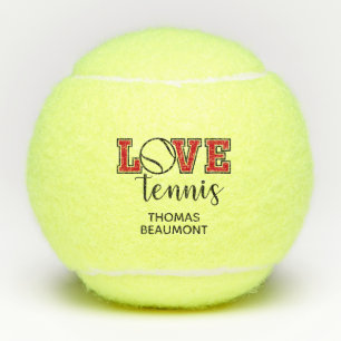 Liebe Tennis Tennisbälle