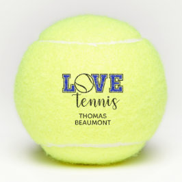 Liebe Tennis Tennisbälle