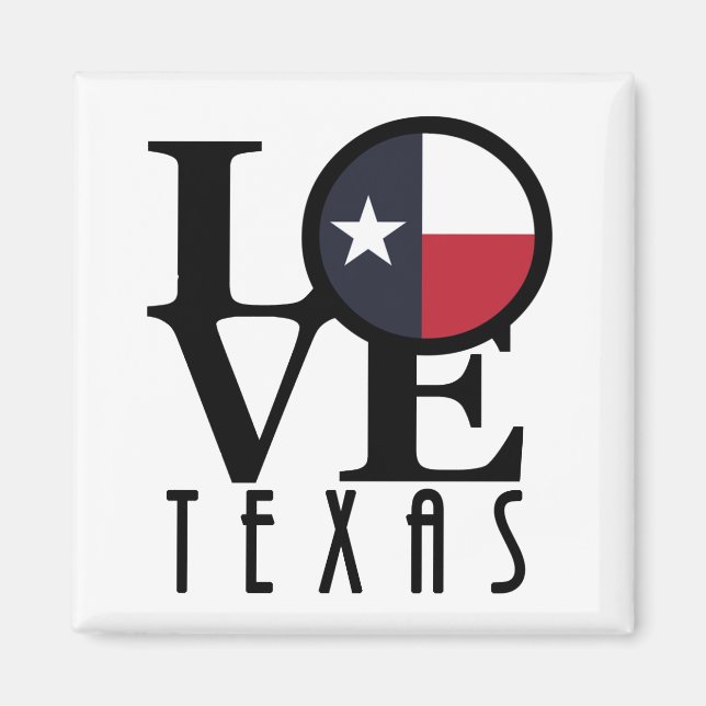LIEBE Texas Magnet (Vorne)