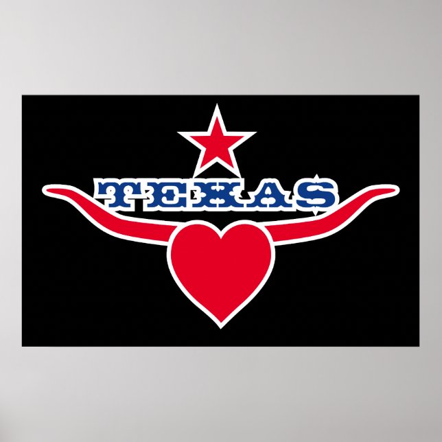 Liebe Texas Poster (Vorne)