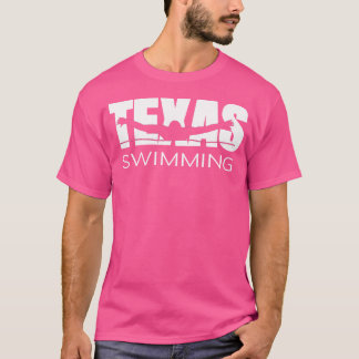Liebe Texas Schwimmteam Geschenk Tx Zuhause Lone S T-Shirt