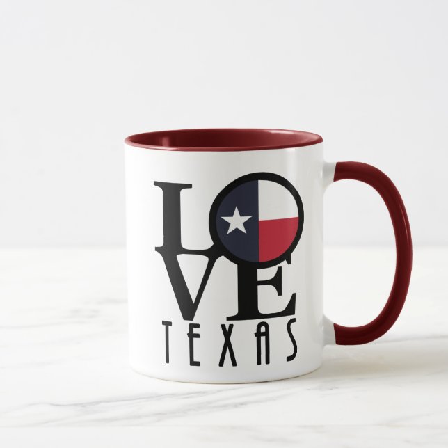 LIEBE Texas Tasse (Rechts)