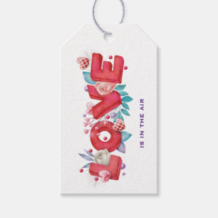 Liebe Text Fett Schriftart Farbe Geschenkanhänger