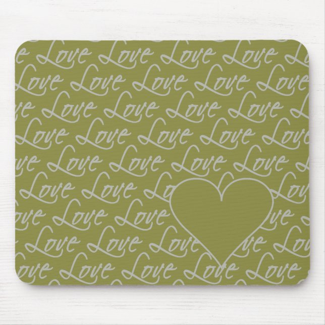 Liebe Textmousepad, anpassen Mousepad (Vorne)