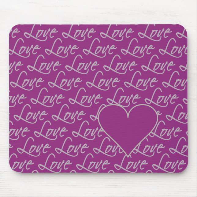 Liebe Textmousepad, anpassen Mousepad (Vorne)