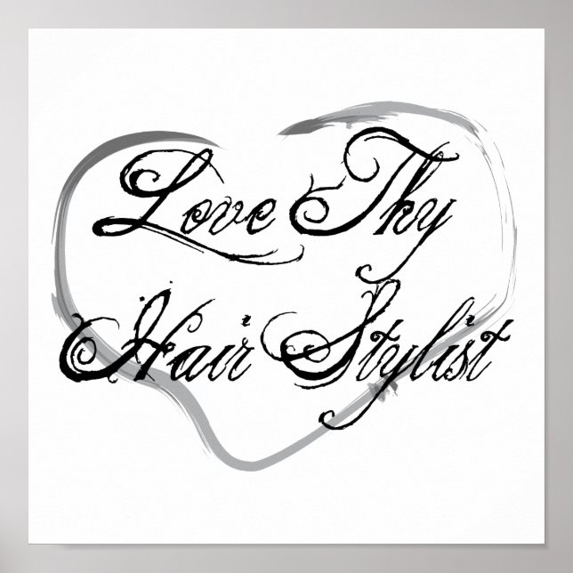 Liebe Thair Stylist Poster (Vorne)