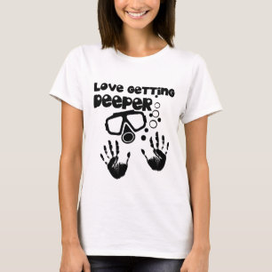 Liebe Tiefsee (Tauchen) (leicht) T-Shirt