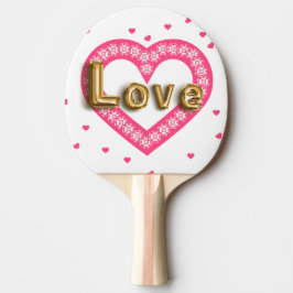 Liebe Tischtennis Schläger
