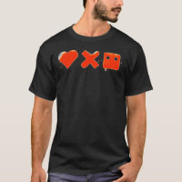 Liebe, Tod und Amp; Roboter-Logo als horizontal es