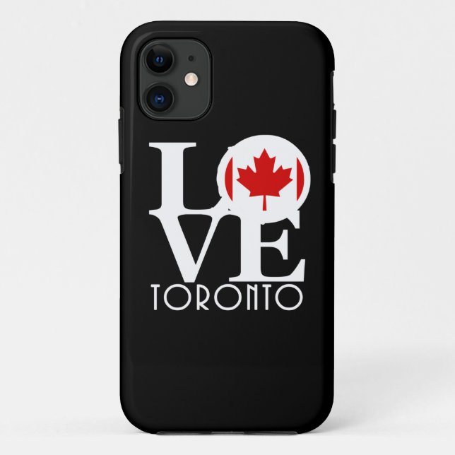 LIEBE Toronto, Kanada Case-Mate iPhone Hülle (Rückseite)