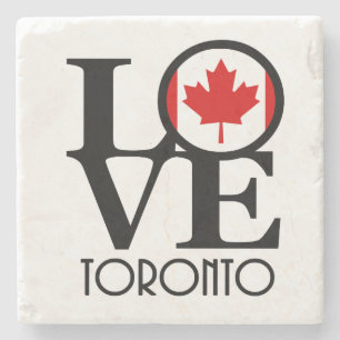 LIEBE Toronto Steinuntersetzer