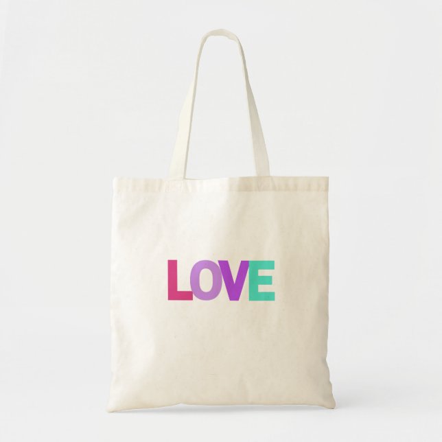 Liebe Tote Bag Tragetasche (Vorne)