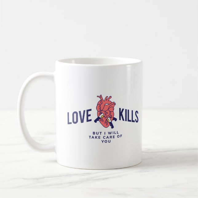 Liebe tötet kaffeetasse (Links)
