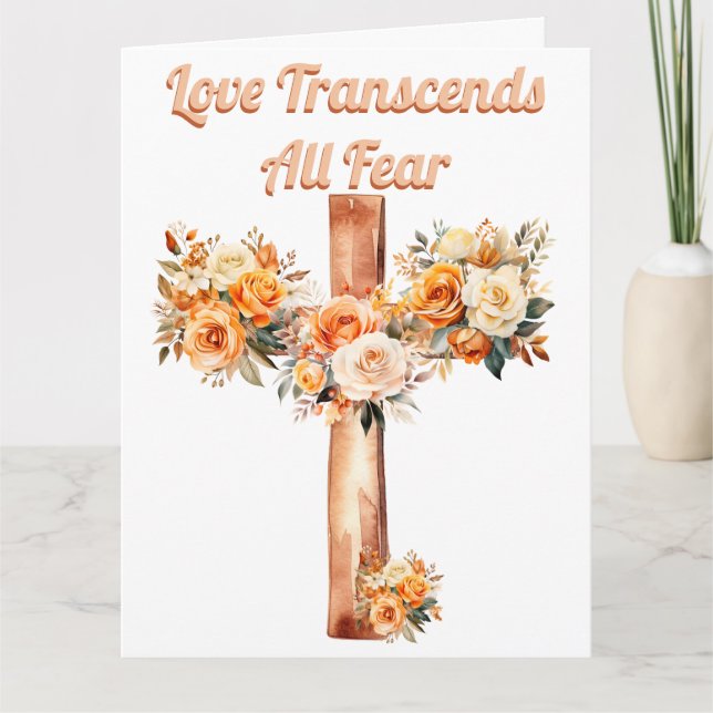 Liebe Transcends Karte (Vorderseite)