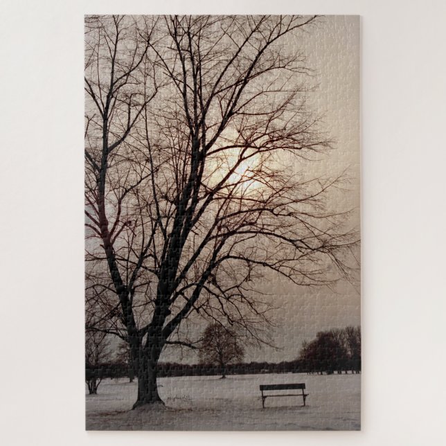 Liebe Tree Puzzle Delaware Park Buffalo NY Jhelene (Vertikal)