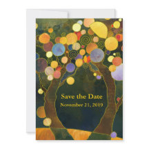 Liebe Trees Art Nouveau Hochzeit