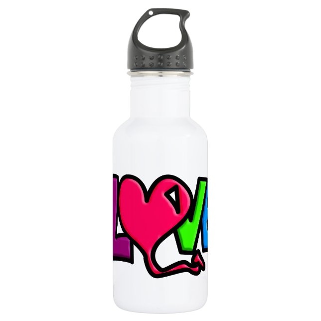 Liebe Trinkflasche (Vorderseite)