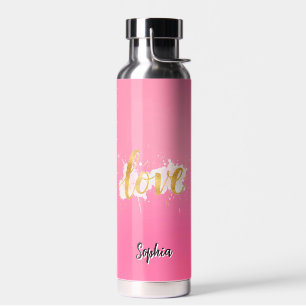 Liebe Trinkflasche