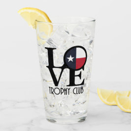 LIEBE Trophy Club Texas Glas