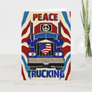 Liebe Trucking Karte