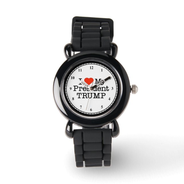 Liebe Trump Armbanduhr (Vorderseite)