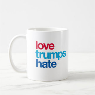 Liebe-Trumpf-Hass Kaffeetasse