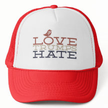Liebe-Trumpf-Hass-Kappe