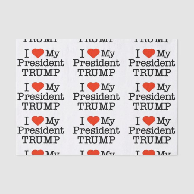 Liebe-Trumpf Seidenpapier (Vorderseite)