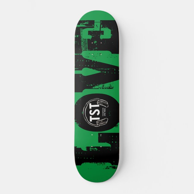 LIEBE/TST-Skateboard Skateboard (Vorderseite)