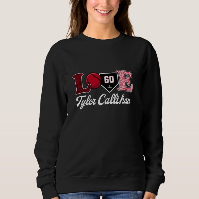 Liebe Tyler Callihan Cincinnati Baseball MLBPA Sweatshirt (Vorderseite)