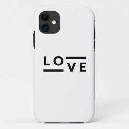 Liebe Typografie Case-Mate iPhone Hülle