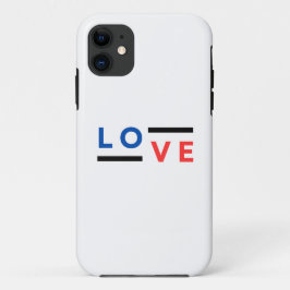 Liebe Typografie Case-Mate iPhone Hülle