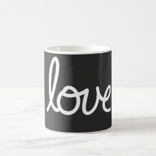 Liebe Typografie Tasse
