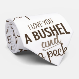***LIEBE U A BUSHEL UND A PECK*** KRAWATTE FÜR IHR