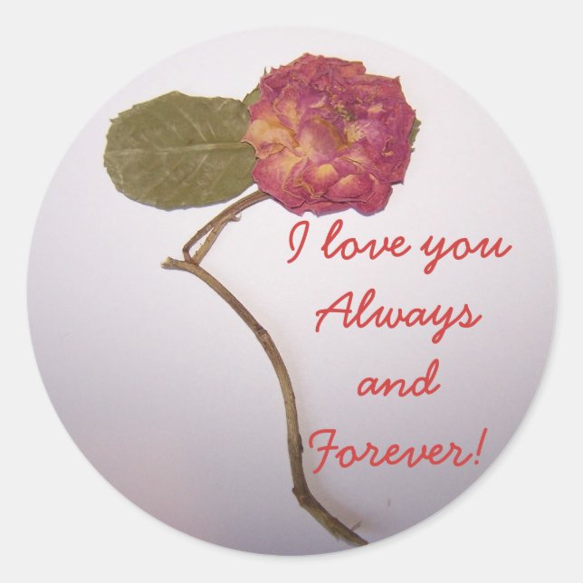 Liebe u Aufkleber (Vorderseite)