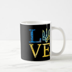 Liebe Ukraine Shirtukrainisch Tryzub Zelensky Mili Kaffeetasse