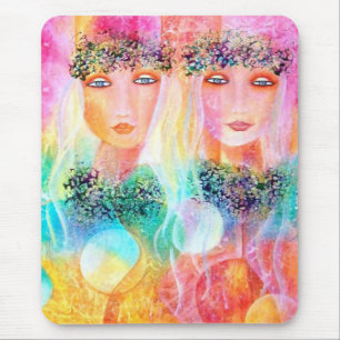 Liebe und Aloha Mousepad