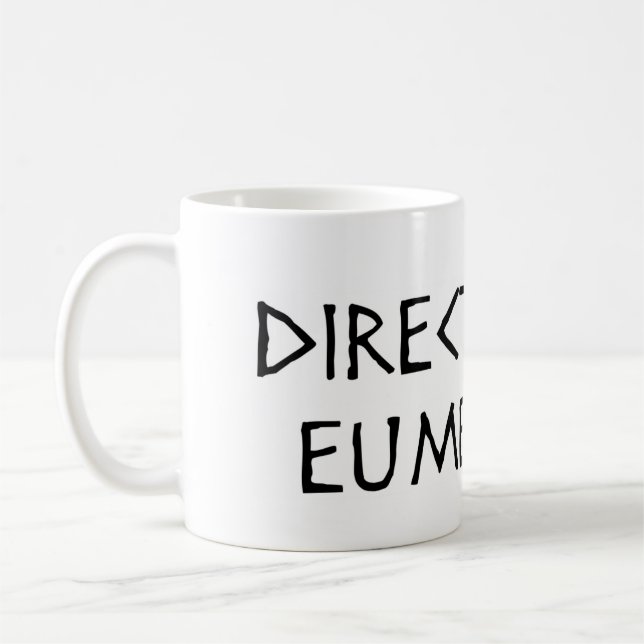 LIEBE UND ANDERE FABELN Eumenides Kaffeetasse (Links)
