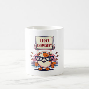 Liebe und Chemie Kaffeetasse