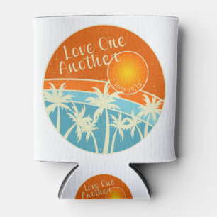 Liebe und Christliches Design Dosenkühler