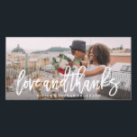 Liebe und dank Hochzeitkarte Dankeskarte<br><div class="desc">Vielen Dank an Ihre Gäste mit einer maßgeschneiderten Hochzeit danke Ihnen Foto-Karte,  um Bilder von Ihnen besonderen Tag zeigen!</div>