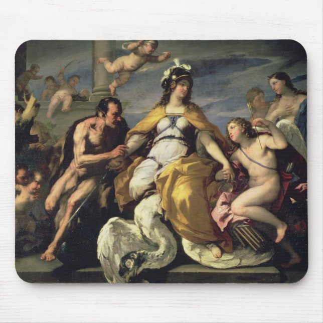 Liebe und die Laster entwaffnen Urteil Mousepad (Vorne)