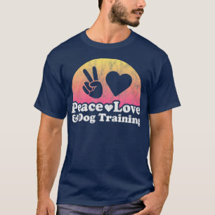 Liebe und Dogentraining T-Shirt