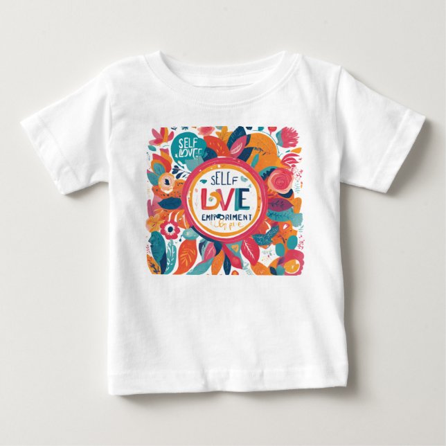 Liebe und Ermächtigung Baby T-shirt (Vorderseite)