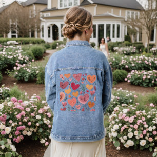 Liebe und Ermächtigung Jeansjacke