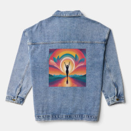 Liebe und Ermächtigung Jeansjacke