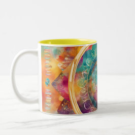 Liebe und Ermächtigung Zweifarbige Tasse