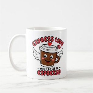 Liebe und Espresso Kaffeetasse