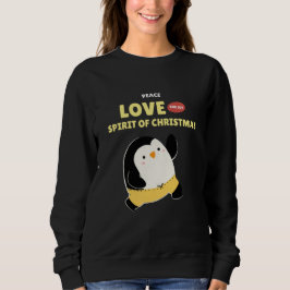 Liebe und Freude am Weihnachtsfest Sweatshirt