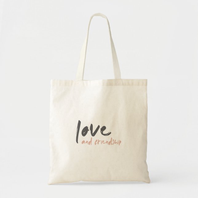 Liebe und Freundschaft | Modern Forever Friend Bes Tragetasche (Vorne)